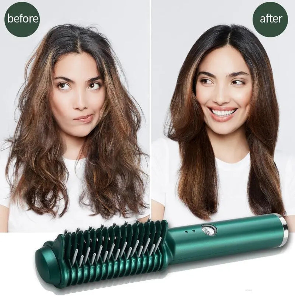 Electric Hair Comb Curling Function