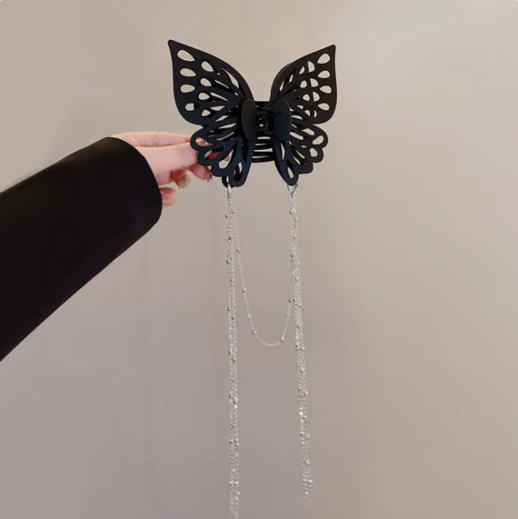 butterfly hair clip