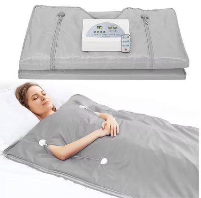 sweat steaming blanket for home beauty spa detox