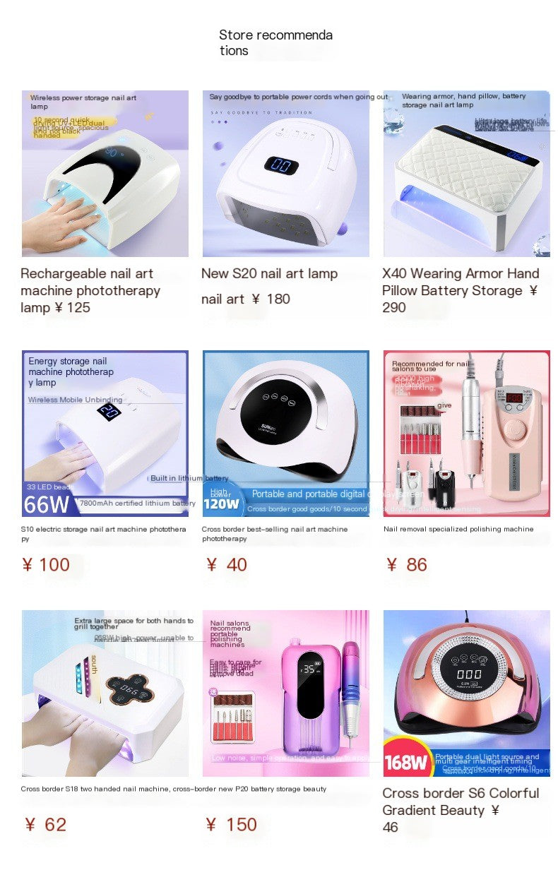 wireless nail lamp