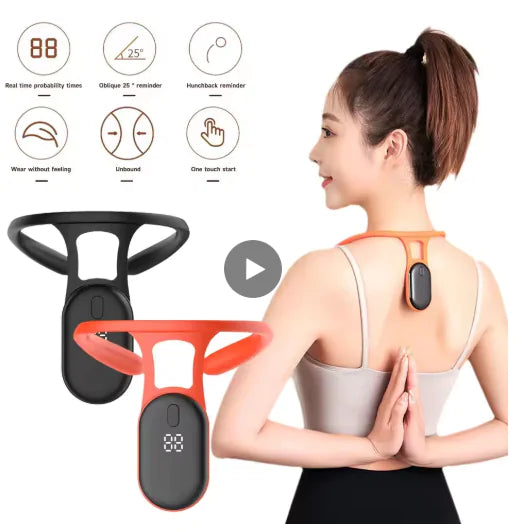 Ultrasonic neck massager for posture correction