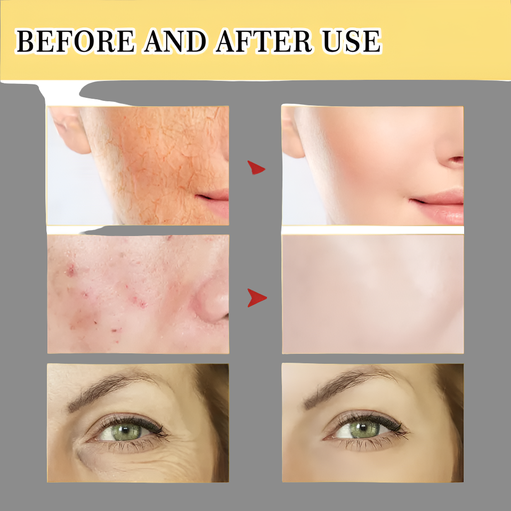 Snail collagen face repairing serum with natural mucin extract