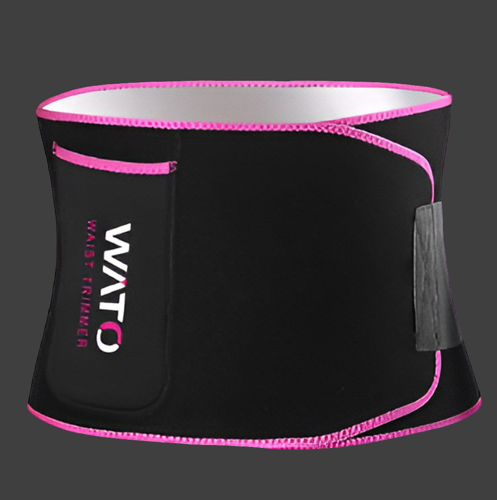 Adjustable sweat belt for workout helping with waist shaping