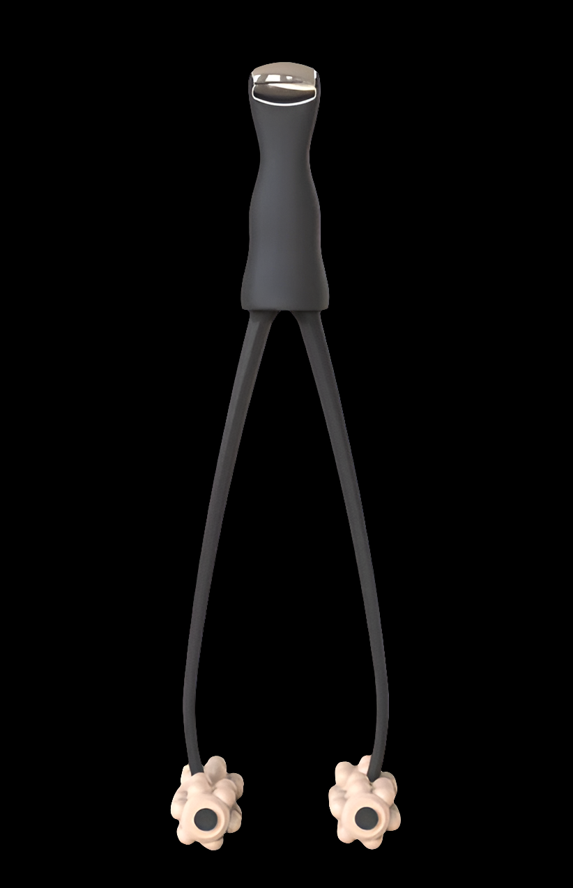 Ice massage roller for face lifting and cooling therapy