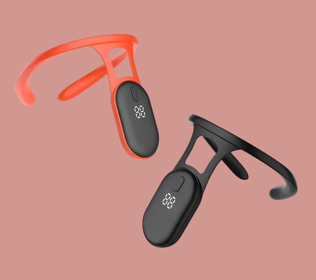 Ultrasonic neck massager with heat and vibration therapy